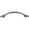 Elements 96 mm Center-to-Center Brushed Pewter Arched Somerset Cabinet Pull 80814-BNBDL - alternate 4